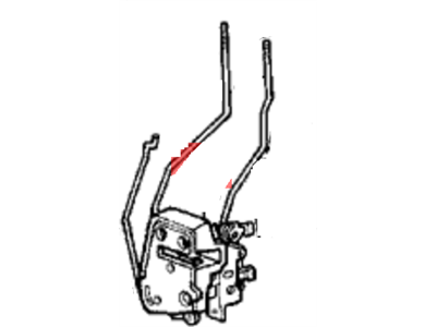 Acura 75410-SE7-A02 Right Front Door Lock Assembly