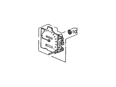 1989 Acura Integra Speedometer - 37200-SD2-A53