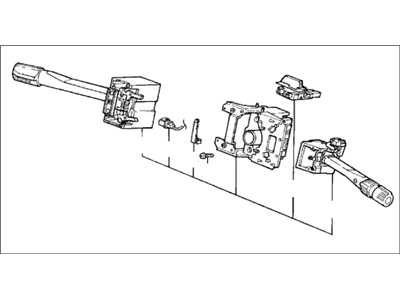 Acura 35250-SD2-A91 Switch Assembly, Combination