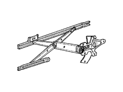 1988 Acura Integra Window Regulator - 75325-SE7-961