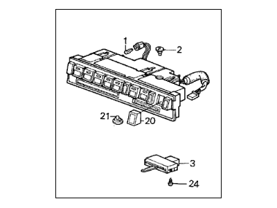 Acura Integra A/C Switch - 39200-SD2-A60