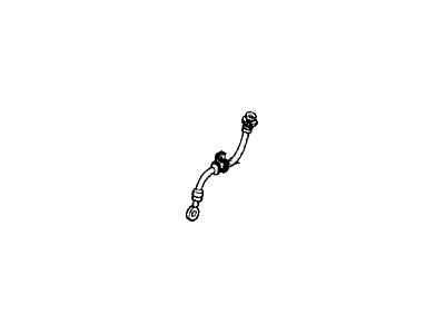 1987 Acura Integra Brake Line - 46411-SD2-671