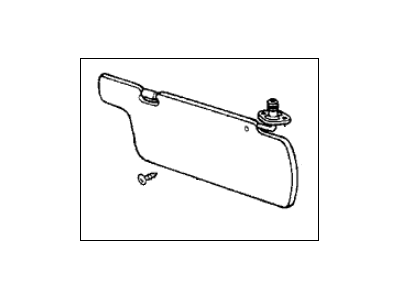 1986 Acura Integra Sun Visor - 88210-SD2-A01ZA