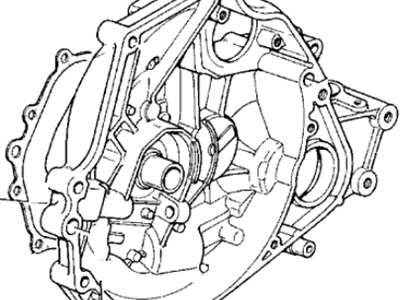 1988 Acura Integra Bellhousing - 21000-PG9-904