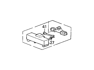 Acura 38250-SD2-A01 Main Fuse Box Assembly