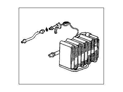 Acura MD-1S3032 Evaporator Sub-Assembly