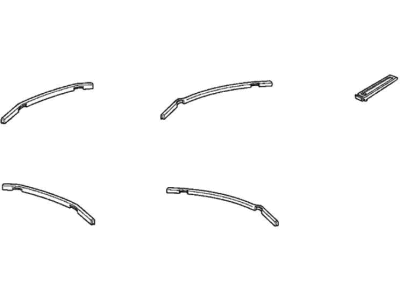 2006 Acura TSX Door Moldings - 08P20-SEC-220