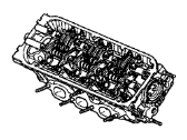Acura TL Cylinder Head - 10004-P8E-U00 Engine Sub-Assembly,Front Head