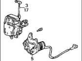 Acura Legend Door Latch Assembly - 72610-SD4-003 Right Rear Door Power Lock Assembly