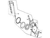 Acura Legend Antenna - 39150-SD4-003 Motor Antenna Assembly