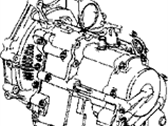 Acura Legend Transmission Assembly - 20011-PG2-730 Transmission Assembly (C3P4-010)