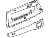 Acura Legend Door Trim Panel - 83583-SG0-A10ZA Base, Driver Side (Palmy Blue)