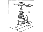 Acura Integra Brake Master Cylinder - 46100-S30-A01 Master Cylinder Assembly