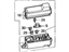 Acura 38230-SW5-003 Anti-Lock Brake Fuse Box Assembly