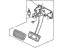 Acura 46600-S3V-A83 Pedal Assembly, Brake