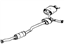 Acura 18307-TY2-A02 Silencer Component , Exhaust