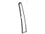 Acura 72470-TY2-A01 Left Front Door Center Pillar Garnish