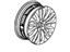 Acura 42800-TY2-A72 Aluminum Wheel Rim Assembly (19X8J) (Tpms) (Enkei)