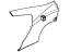 Acura 06749-T6N-A01ZZ Left Rear Fender Garnish Set