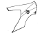 Acura 74440-T6N-A01ZZ Right Rear Fender Garnish
