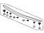 Acura 71700-TGV-A01 Trunk Spoiler Assembly