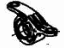 Acura 50720-TGY-A01 Rubber, Left Rear