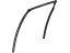 Acura 72735-TGV-A01 Channel, Right Rear