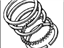 Acura 13011-PBY-J00 Ring Set, Piston (STD)