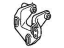 Acura 50827-SP0-980 Bracket, Transmission Stopper (AT)