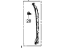 Acura 72376-TYA-A01 Gap Seal, Left Front Dr