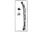 Acura 72336-TYA-A01 Gap Seal, Front Right Door