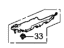 Acura 84211-TYA-A00 Stiffener Right, Rrside