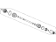 Acura 44305-TYA-A02 Reman Drive Shaft Assembly