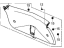 Acura 84434-TYA-A01ZA Lining Component (Deep Black)