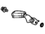 Acura 04823-TYA-A00ZA Buckle Set Right (Deep Black)