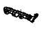 Acura 71198-TYA-A01 Spacer Left, Front