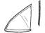 Acura 73550-TYA-A01 Glass, Left Quarter Windshield