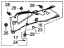 Acura 84135-TYA-A21ZA Base Passenger Side (Alluring Ecru)