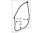 Acura 72350-TYA-A01 Weatherstrip, Left Front Door