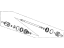 Acura 42311-TYA-A02 Left Driver Shaft Assembly