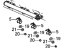 Acura 16013-61A-305 Set, Rear Fuel Pipe