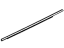 Acura 72950-TYA-A11 Molding, Rear Left Door