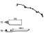 Acura 32165-TYA-A00 Subcord, Rear Bumper