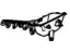 Acura 83557-TYA-A01ZA Base Driver Side (Deep Black)