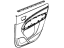 Acura 83701-TYR-A42ZA Lining, Right Rear Door Assembly (Lower) (Luxury Saddle Brown) (Leather)