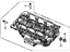 Acura 12300-R9P-810 Cylinder Head Assembly, Rear (Dot)