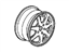 Acura 42700-SL0-A02ZA Aluminum Wheel Rim (17X8 1/2Jj) (Solaris Silver Metallic) (Asahi)