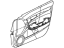 Acura 83501-TK4-A15ZD Lining, Right Front Door Assembly (Lower) (Umber Tan)