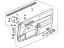 Acura 83501-SY8-A81ZA Base, Right Front Door (Classy Gray) (Leather)