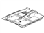 Acura 83301-SY8-A20ZA Floor Mat (Classy Gray)